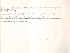 Horia Bernea - Deal V. 20 ianuarie - 8 februarie 1978 (catalog de expozitie, cu autograful artistului)