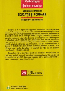 Jean-Marc Monteil - Educatie si formare. Perspective psihosociale - Img 2