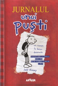 Jeff Kinney - Jurnalul unui pusti, volumul 1 (coperti cartonate)