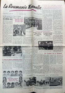 La Roumanie Nouvelle, nr. 188, 15 juillet 1956
