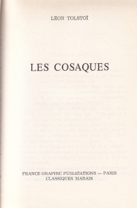 Leon Tolstoi - Les Cosaques - Img 2