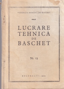 Lucrare tehnica de baschet, nr. 13