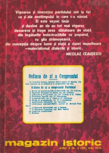 Magazin istoric, nr. 5, mai 1976