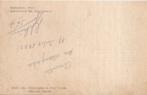 Mangalia. Port. Canoniera Slt. Ghiculescu (scrisa 1937) - Img 2