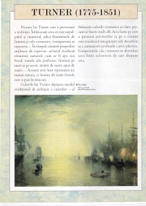 Mari pictori. Viata, sursele de inspiratie si opera. William Turner, nr. 21 - Img 2