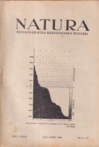 Natura. Revista pentru raspandirea stiintei, anul XXXVII, nr. 5-6, mai-iunie 1948