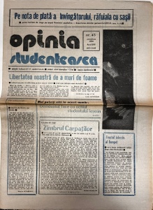 Opinia Studenteasca, nr. 43, octombrie 1990