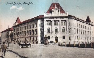 Palatul Justitiei. Alba Iulia (1925, circulata in 1951)