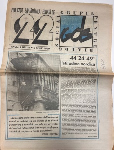 Revista 22, nr. 21, 8 iunie 1990