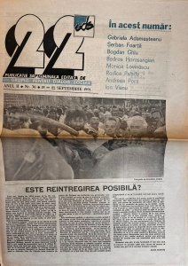 Revista 22, nr. 36, 15-22 septembrie 1991
