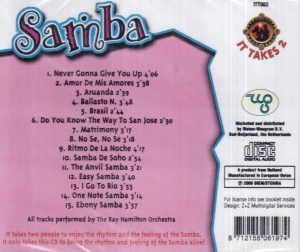 Samba. The Ray Hamilton Orchestra (sigilat) - Img 2