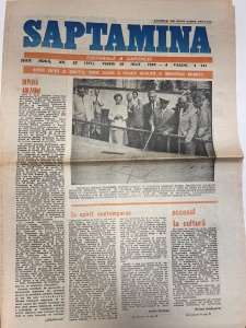 Saptamana, nr. 30, 28 iulie 1989