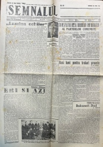 Semnalul. Cotidian independent al democratiei romanesti, nr. 1842, 30 iunie 1948
