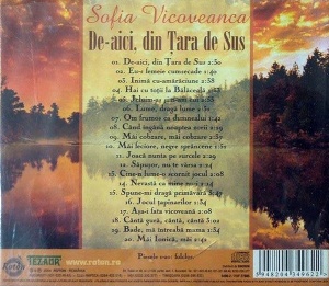 Sofia Vicoveanca – De-aici, din tara de sus - Img 2