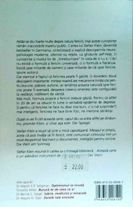 Stefan Klein - Formula fericirii. Minunatele descoperiri ale neuropsihologiei de azi - Img 2