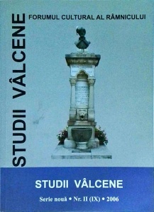 Studii valcene. Serie noua, nr. II (IX)/2006