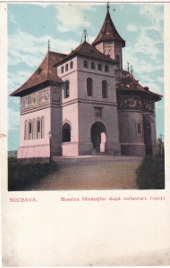 Suceava. Biserica Mirautilor dupa restaurare (1903) (necirculata)