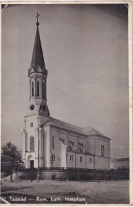 Tasnad. Rom. kath. templom (necirculata)