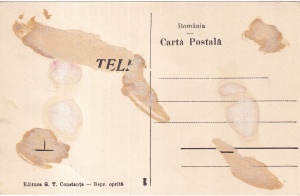 Techirghiol. Debarcaderu si barca cu motor (necirculata) - Img 2