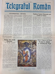 Telegraful roman, nr. 17-20, 1-15 mai 1983. Foaie religioasa editata de Arhiepiscopia Ortodoxa Romana a Sibiului