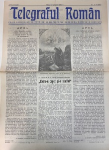 Telegraful roman, nr. 3-4, ianuarie 1981. Foaie religioasa editata de Arhiepiscopia Ortodoxa Romana a Sibiului