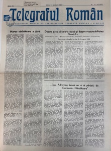 Telegraful roman, nr. 31-32, august 1983. Foaie religioasa editata de Arhiepiscopia Ortodoxa Romana a Sibiului