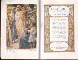 The Holy Bible. Containing The Old and New Testaments According to The Authorized Version. Illustrated by Harold Copping (circa 1920)