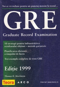 Thomas H. Martinson - GRE. Graduate Record Examination