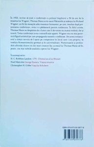 Thomas Mann - Patimirile si maretia lui Richard Wagner - Img 2