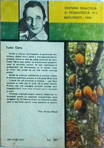 Tudor Opris - Din tainele lumii vii, volumul 1: Plante - Img 2