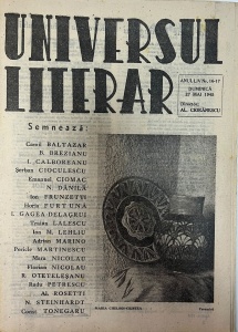Universul Literar, anul LIV, nr. 16-17, 27 mai 1945