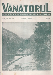 Vanatorul. Revista Asociatiei Generale a Vanatorilor din R.P.R. nr. 2, februarie 1950