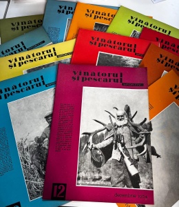 Vanatorul si pescarul sportiv nr. 1-12, ianuarie-decembrie 1964 (12 numere, an complet)