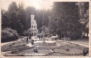 Vatra-Dornei. Izvorul Sentinela (circulata 1942)