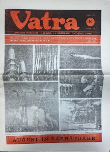 Vatra, nr. 8, august 1986