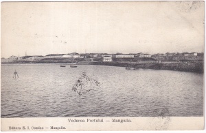 Vederea Portului. Mangalia (circulata 1909)
