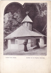 Vederi din Sinaia. Schitul de la Pestera Ialomita (necirculata, circa 1900)