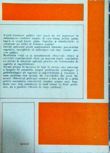 Vladimir A. Gheroghiu, Ion Ciofu - Sugestie si sugestibilitate. Aspecte psihologice si psihofiziologice - Img 2