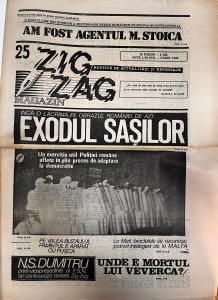 Zig Zag Magazin, nr. 25, 28 august - 3 septembrie 1990
