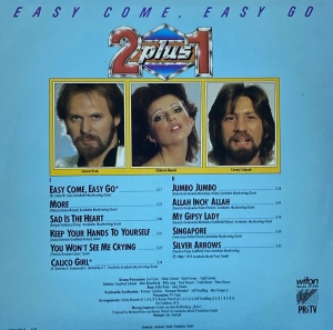 2 Plus 1 - Easy Come, Easy Go - Img 2