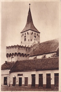 Aiud. Cetatea (circulata 1953)