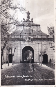 Alba Iulia: Cetate, Poarta II-a (1935, circulata)