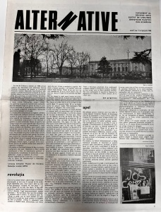 Alternative, nr. 1, ianuarie 1990