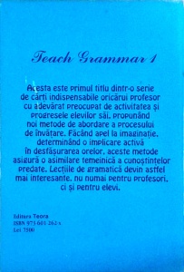 Anna Sikorzynska - Manualul profesorului de limba engleza. Teach grammar - Img 2