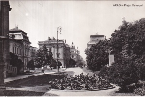 Arad. Piata Xenopol (necirculata)