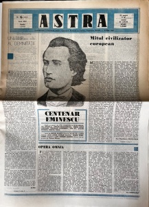 Astra, nr. 6, iunie 1989. Asociatiunea Transilvana pentru Literatura Romana si Cultura Poporului Roman