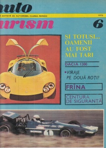 Autoturism. Revista editata de Automobil Clubul Roman, nr. 6, 1970