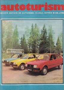 Autoturism. Revista editata de Automobil Clubul Roman, nr. 6/1982