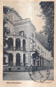 Baile Herculane. Hotel Carol (circulata 1937)
