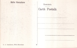 Baile Herculane. Hotel Severin (necirculata) - Img 2